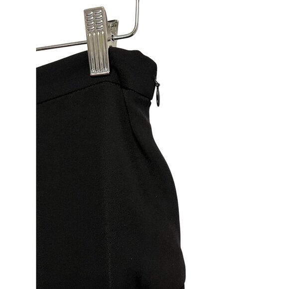 Banana Republic Skirt Womens 2 Black Flowy Maxi Asymmetrical Dressy Office - Picture 6 of 8